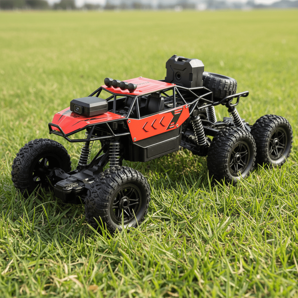 Remote Control Monster Truck, Off Road RC Car, Remote Control Car for Kids from 6, Rechargeable Toy Car 2.4 GHz_05