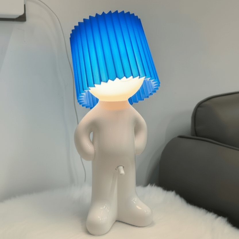 Small Table Lamp with Wobble Design, LED Lamp for Living Room and Children's Room, Cute Ambient Lighting_08