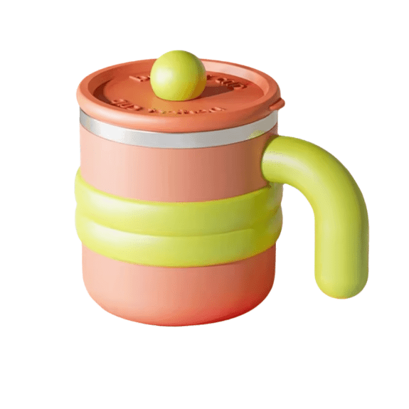Insulated Travel Mug, Stainless Steel Coffee Cup and Tumbler for Hot and Cold Drinks, Cute Coffee Mug for Office_09