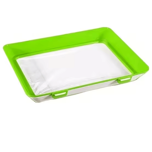 Food Container Lids 22 cm, Microwave Cover with Airtight Vacuum Seal, Reusable Food Cover for Fridge, Kitchen Storage_09