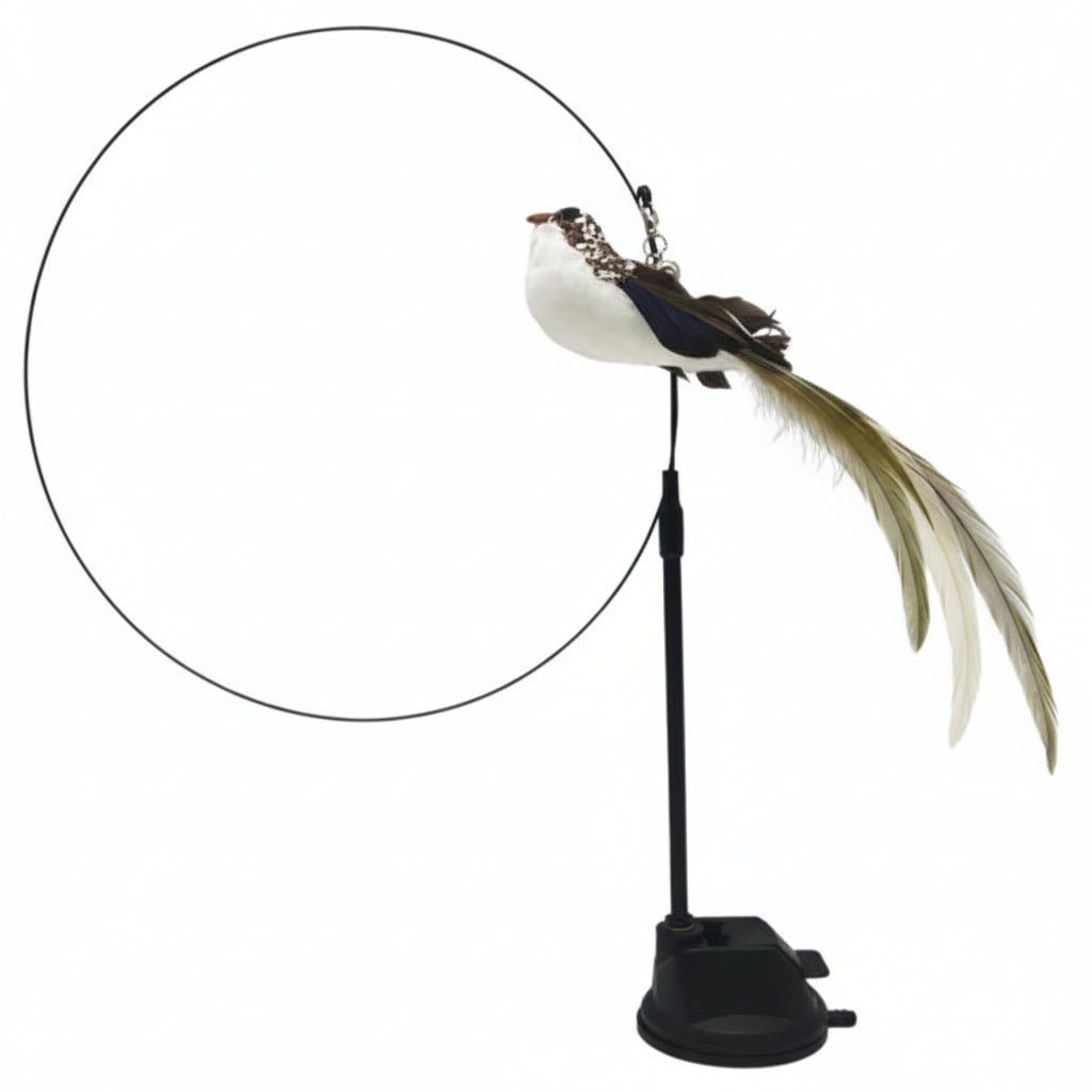 Interactive Cat Toys for Indoor Cats, Automatic Cat Toy with Fluttering Wings and Feathers, Moving Cat Toy_21