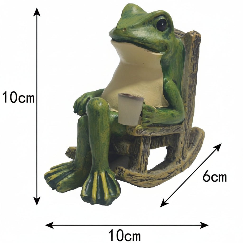 Solar Garden Ornaments, Glowing Frog with Solar Garden Lights, Outdoor Solar Light for Garden Decor and Patio_01