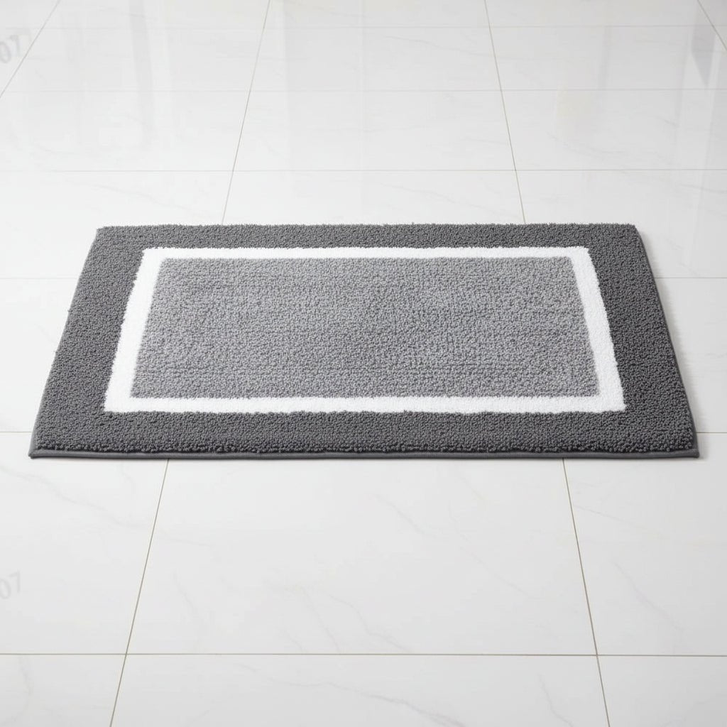 Non Slip Bath Mat, Microfibre Bathroom Mat, Soft Floor Mat for Bathroom, Living Room and Bedroom_08