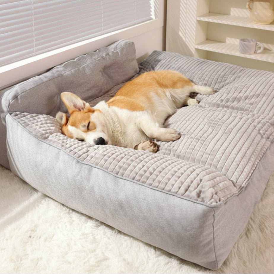 Dog Bed for Large Dogs, Thick Non Slip Cat Bed – image 5