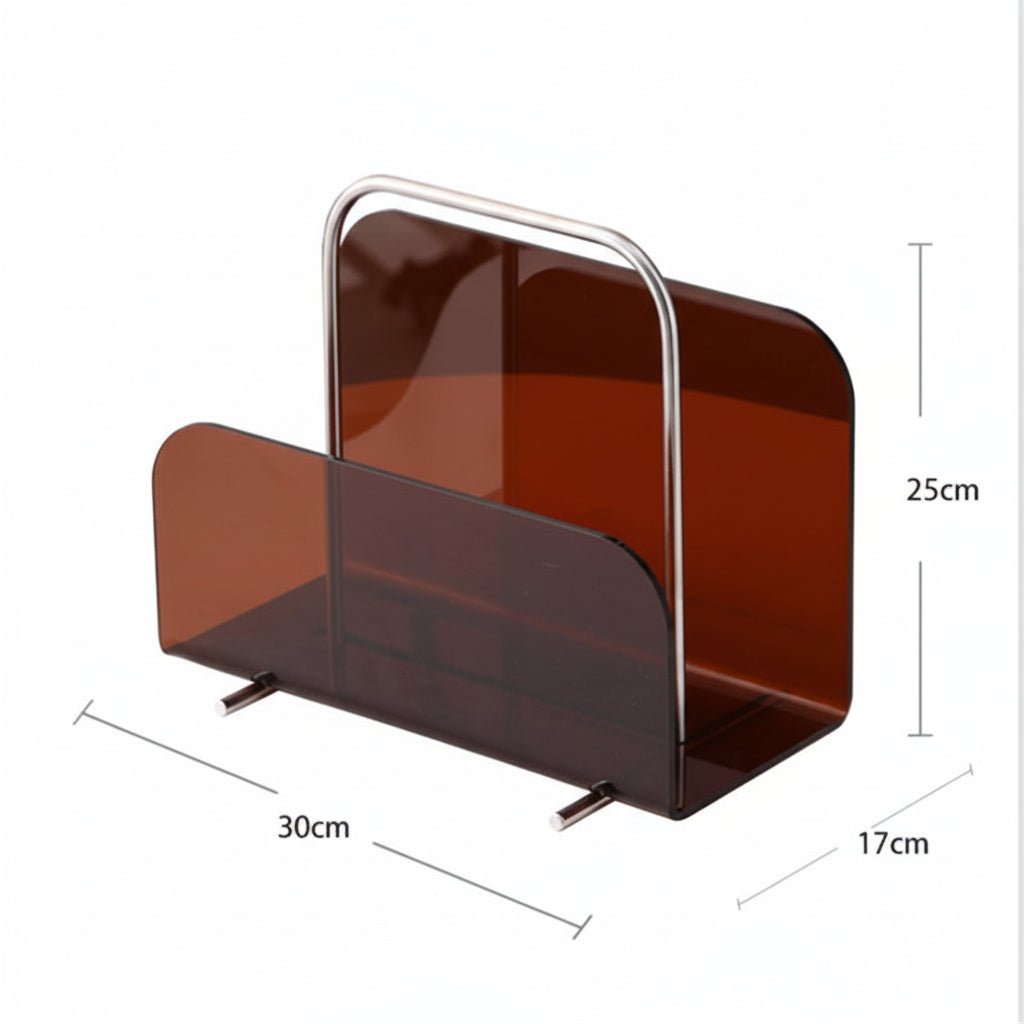 Acrylic Magazine Holder, Magazine File – image 9