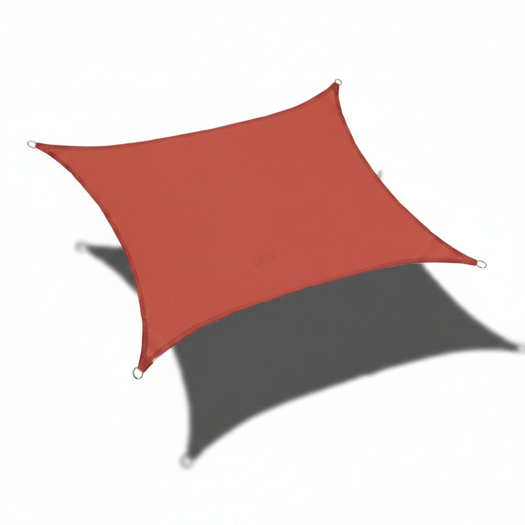 Sun Shade Sail 3 x 4 m Rectangle, Garden Shade Sail for Patio and Balcony, Sun Sail with Fastening Ropes_08