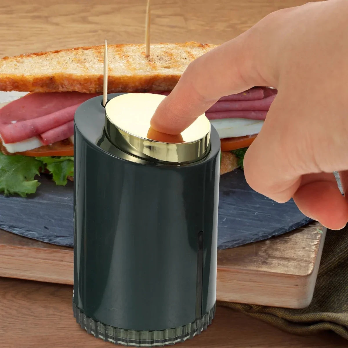 Toothpick Holder, Modern Toothpick Dispenser for Dining Table, Kitchen Accessories for Home and Guests_05