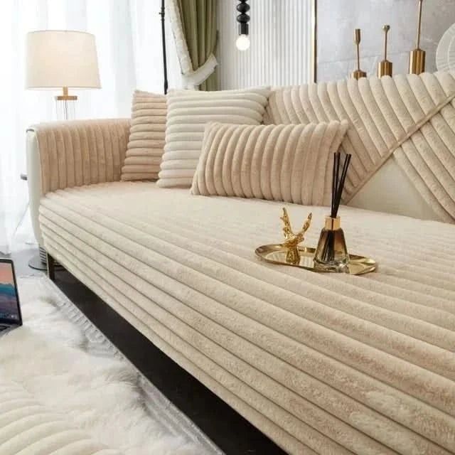 Sofa Covers, Non Slip Sofa Slipcover in Soft Polyester, Washable Sofa Protector for Upholstered Furniture_03