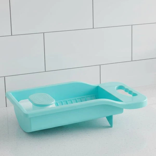 Washboard for Clothes, Anti Slip Washing Board for Hand Washing Clothes and Socks, Plastic Laundry Washboard