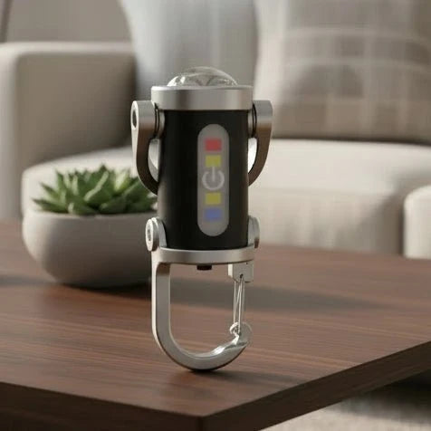 Rechargeable Torch, Mini LED Torch Keyring, Small Torch with Multiple Light Modes, Keychain Flashlight for Pocket