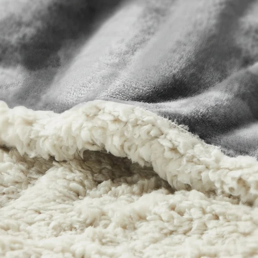 Dog Blanket for Sofa, Sherpa Cat Blankets for Bed and Carrier, Soft Fluffy Puppy Blanket for Dogs and Cats_03
