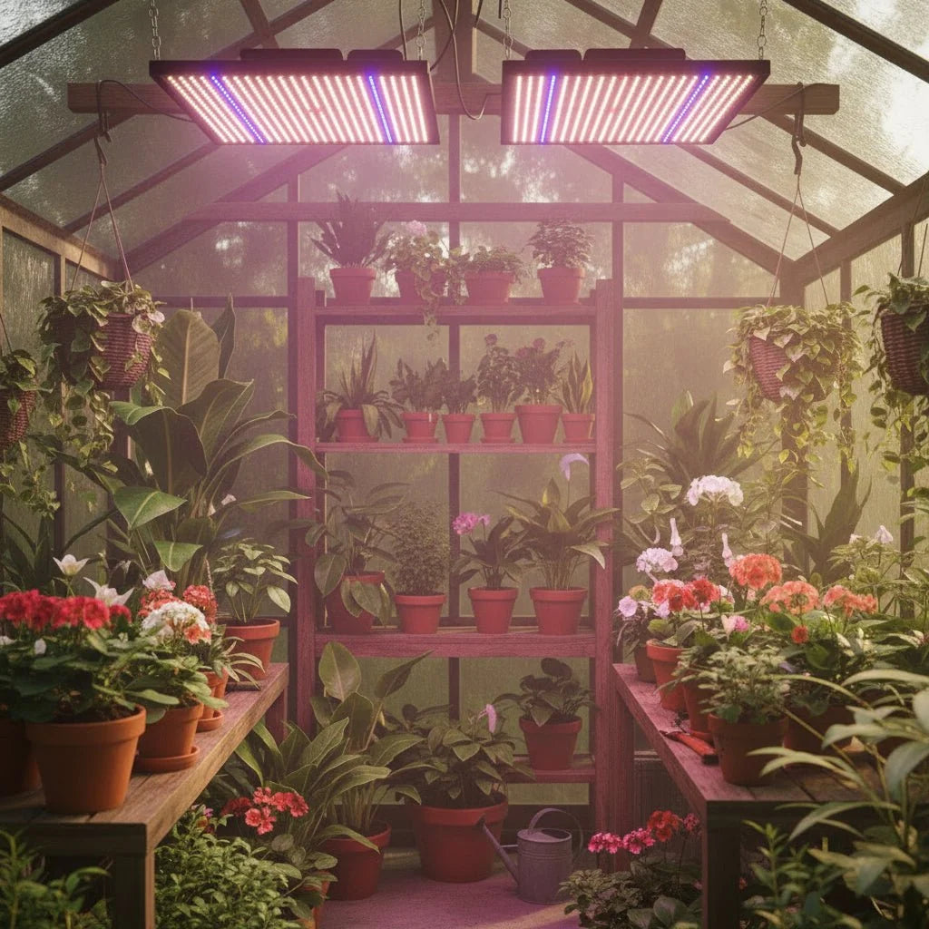 LED Grow Lamps for Indoor Plants, Full Spectrum Plant Grow Light, Grow Lights for Greenhouse and Indoor Gardening