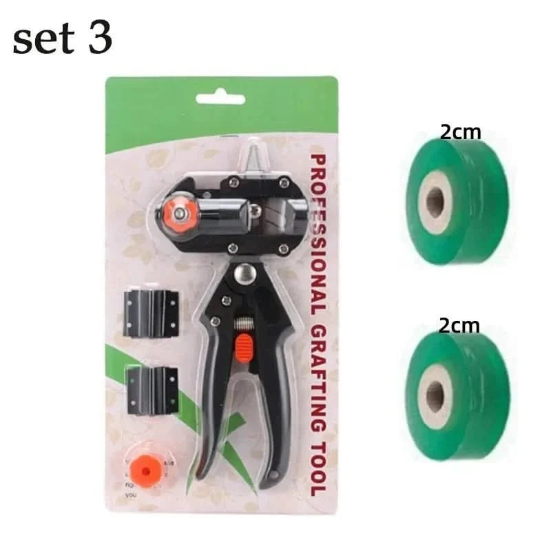 Grafting Tool with 3 Blades, Fruit Tree Grafting Tool, Garden Cutter for Vines and Shrubs, Ergonomic Tool for Grafting_08