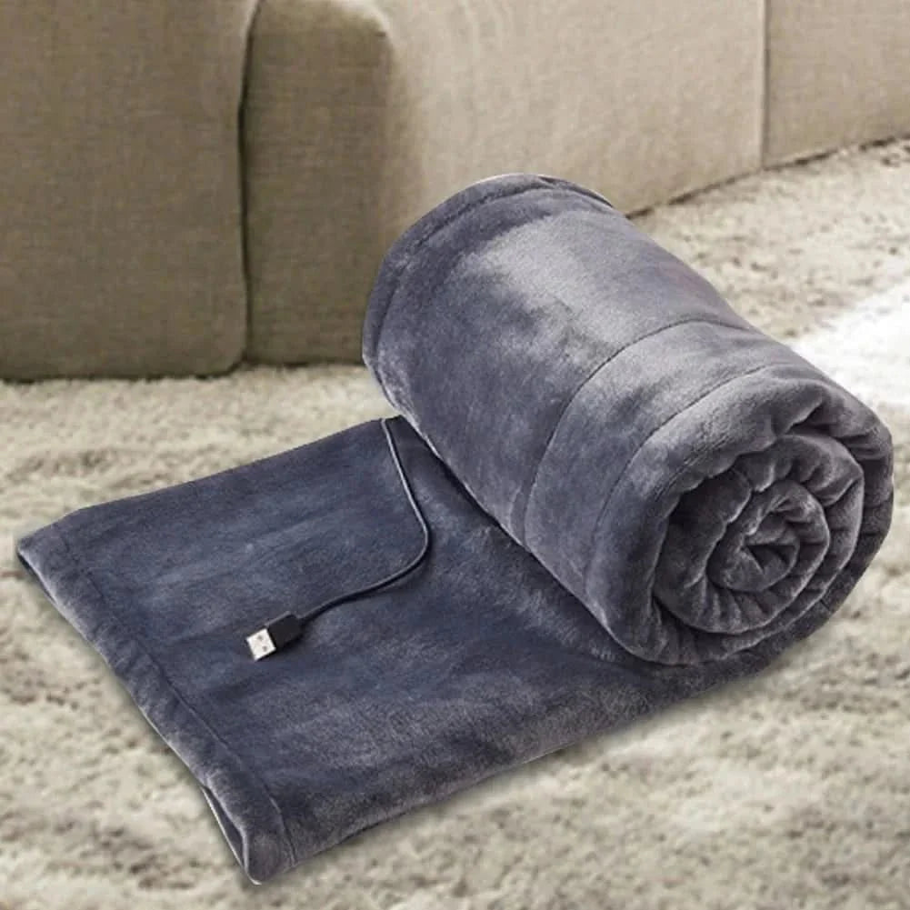 USB Heated Blanket, Electric Blanket with 3 Heat Settings – image 6