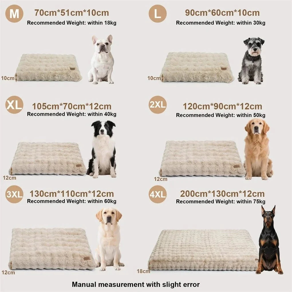 Round Cat Bed, Large Dog Bed with Soft Padding, Pet Beds for Dogs and Cats in Sizes M to 4XL_07