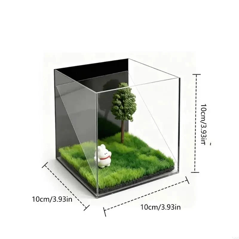 Pet Memory Box, Acrylic Keepsake Box with Holographic Finish, Decorative Storage Box for Pet Memorial Keepsakes_05