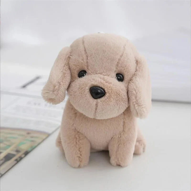Mini Dog Plush Toy, Plush Bag Charm, Teddy Dog Keyring, Gifts for Dog Lovers, Stocking Filler Gifts for Girls_05
