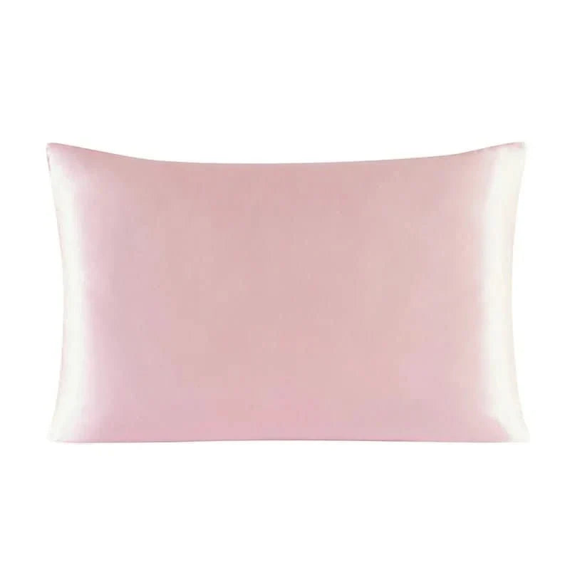 Silky Pillowcase with Zip, Satin Pillow Case in 5 Sizes, Soft Pillow Covers in 19 Colours for Bedroom_07