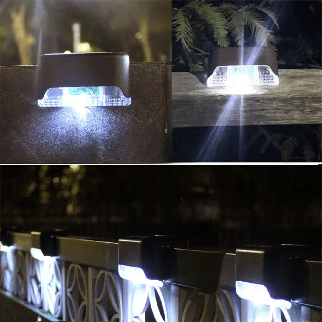 Solar Outdoor Lights, Solar Lights for Garden Stairs and Balcony, Self Adhesive Solar Stair Lights, Garden Lighting_03