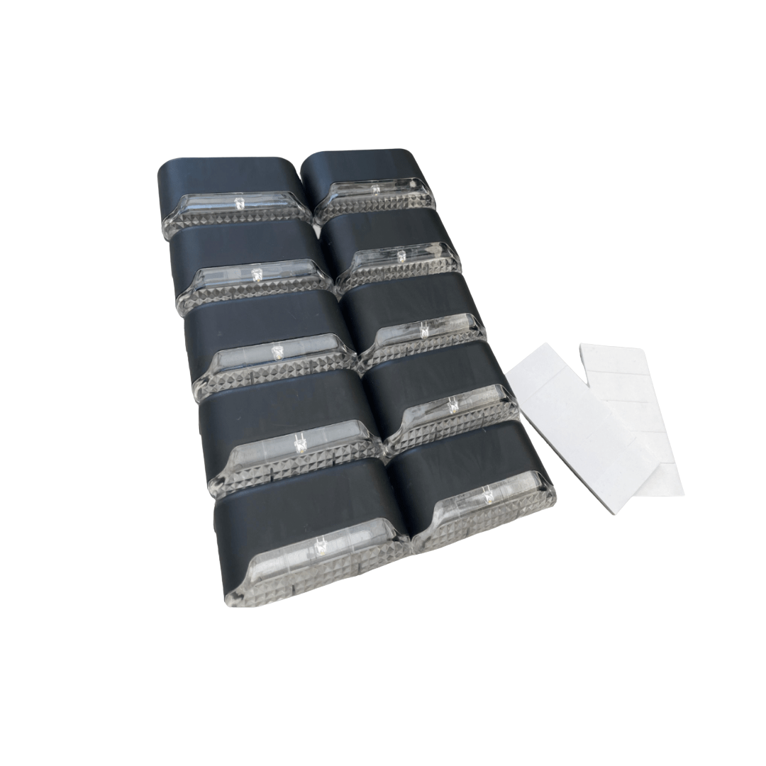 Solar Outdoor Lights, Solar Lights for Garden Stairs and Balcony, Self Adhesive Solar Stair Lights, Garden Lighting_07
