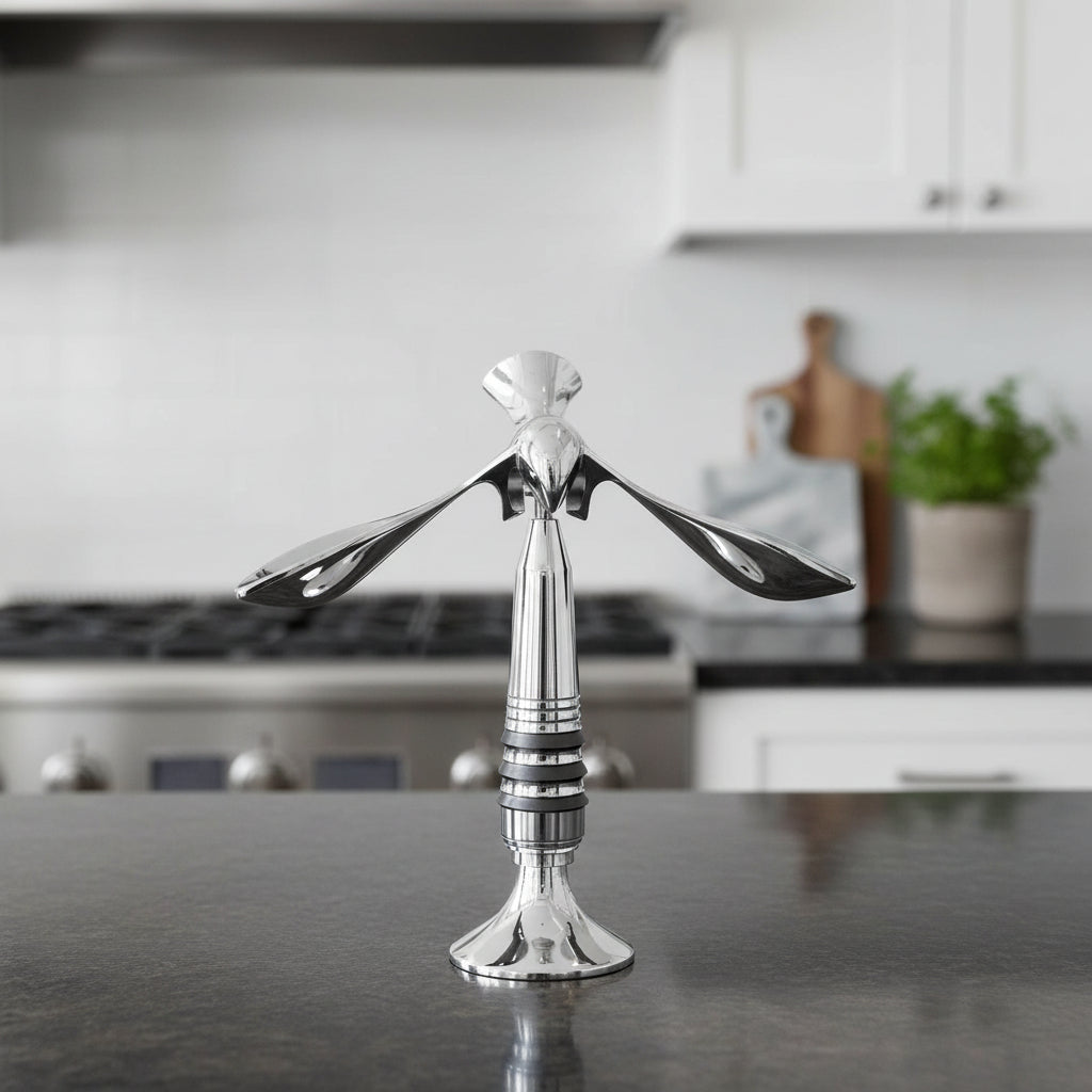 Bottle Opener, Self Balancing Bird Design Bottle Opener in Metal, Table Decor and Bar Accessories