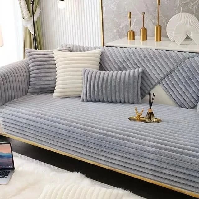 Sofa Covers, Non Slip Sofa Slipcover in Soft Polyester, Washable Sofa Protector for Upholstered Furniture_00