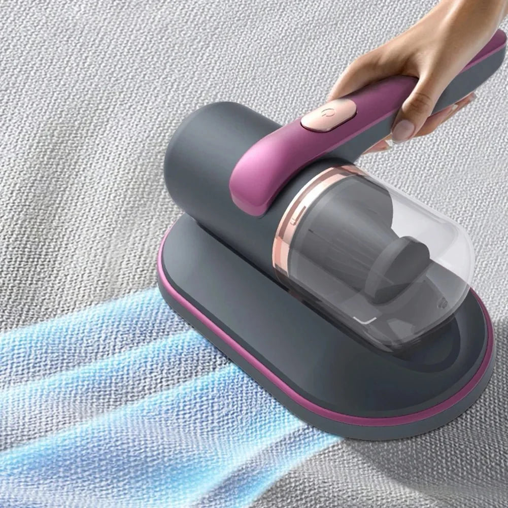 Cordless Vacuum Cleaner with HEPA Filter, Handheld Vacuum for Mattress and Upholstery, Cordless Hoover with UVC Light