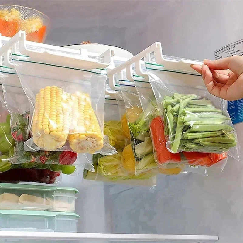 Fridge Organisers, Fridge Drawer Organiser for Food Bags and Snacks, Fridge Rack, Kitchen Storage_04