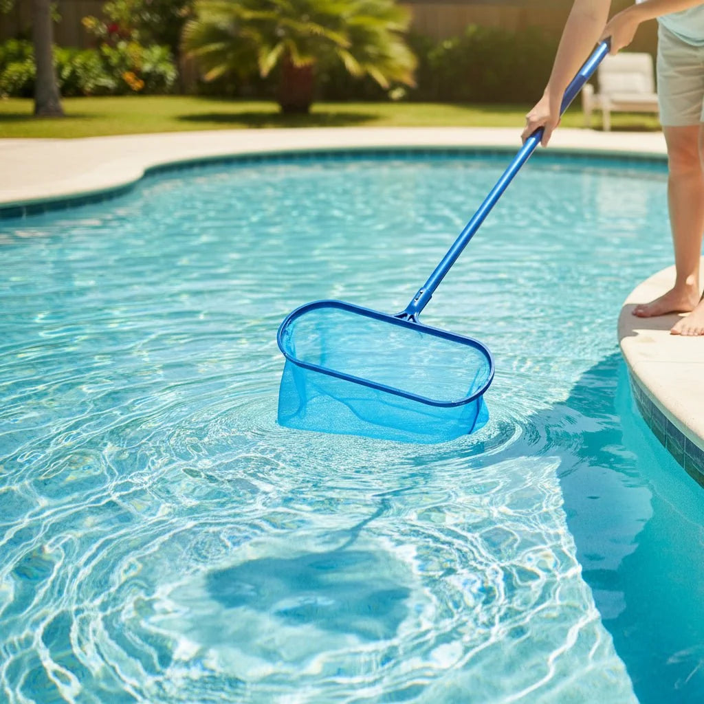Swimming Pool Skimmer Net for Leaves and Debris