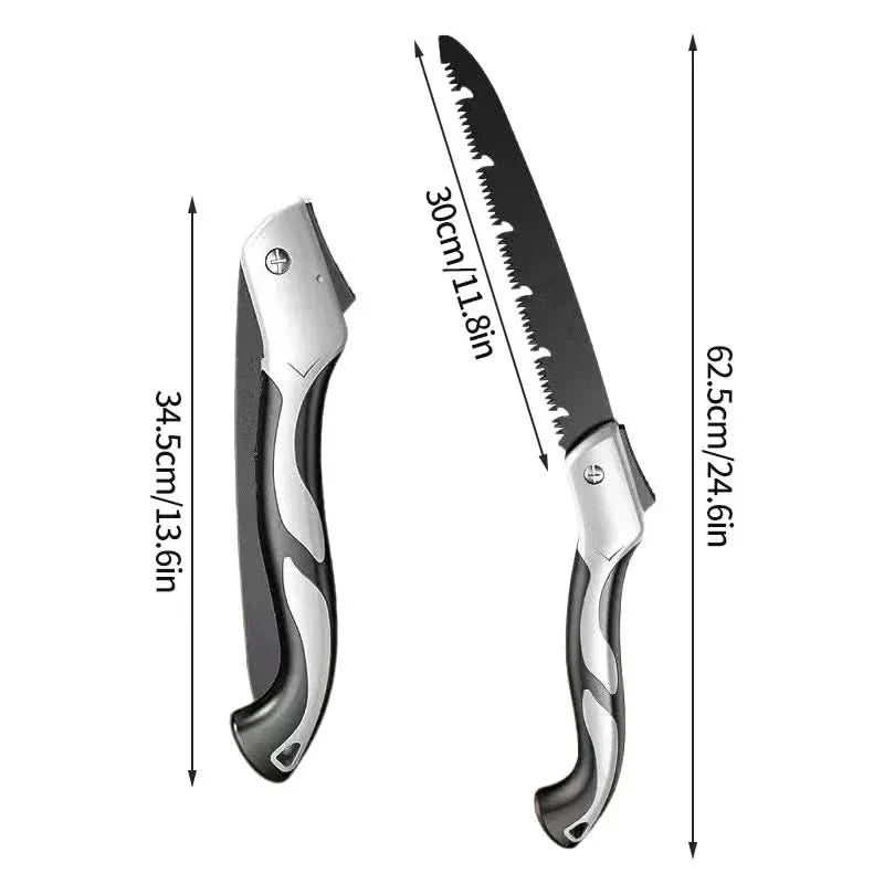 Folding Hand Saw, Pruning Saw for Tree Branches, Foldable Garden Saw with Non Slip Handle, Garden Tools for Pruning_09