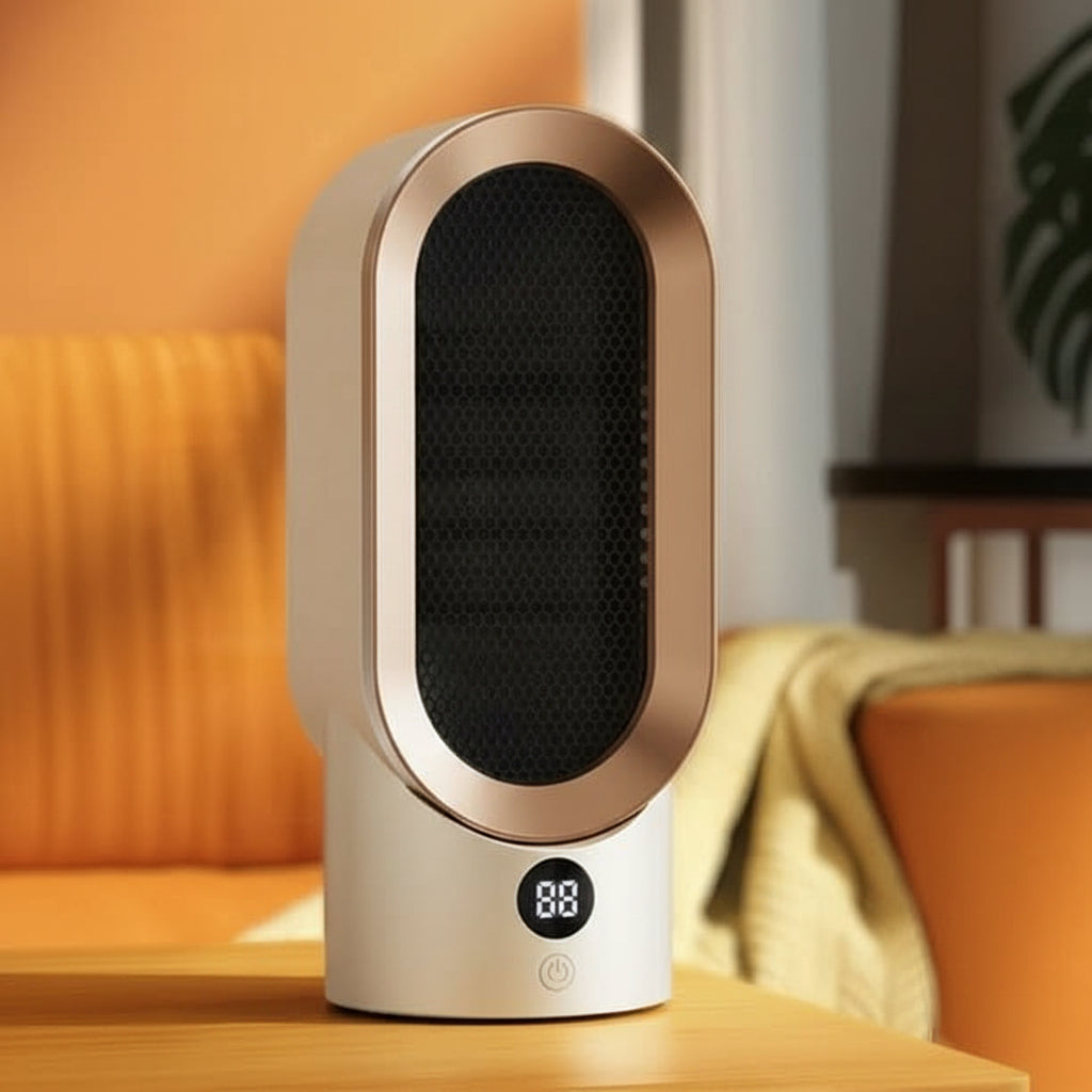 Electric Heaters, Portable Heater 800 W, Small Electric Heater with Overheat Protection, Space Heater for Travel