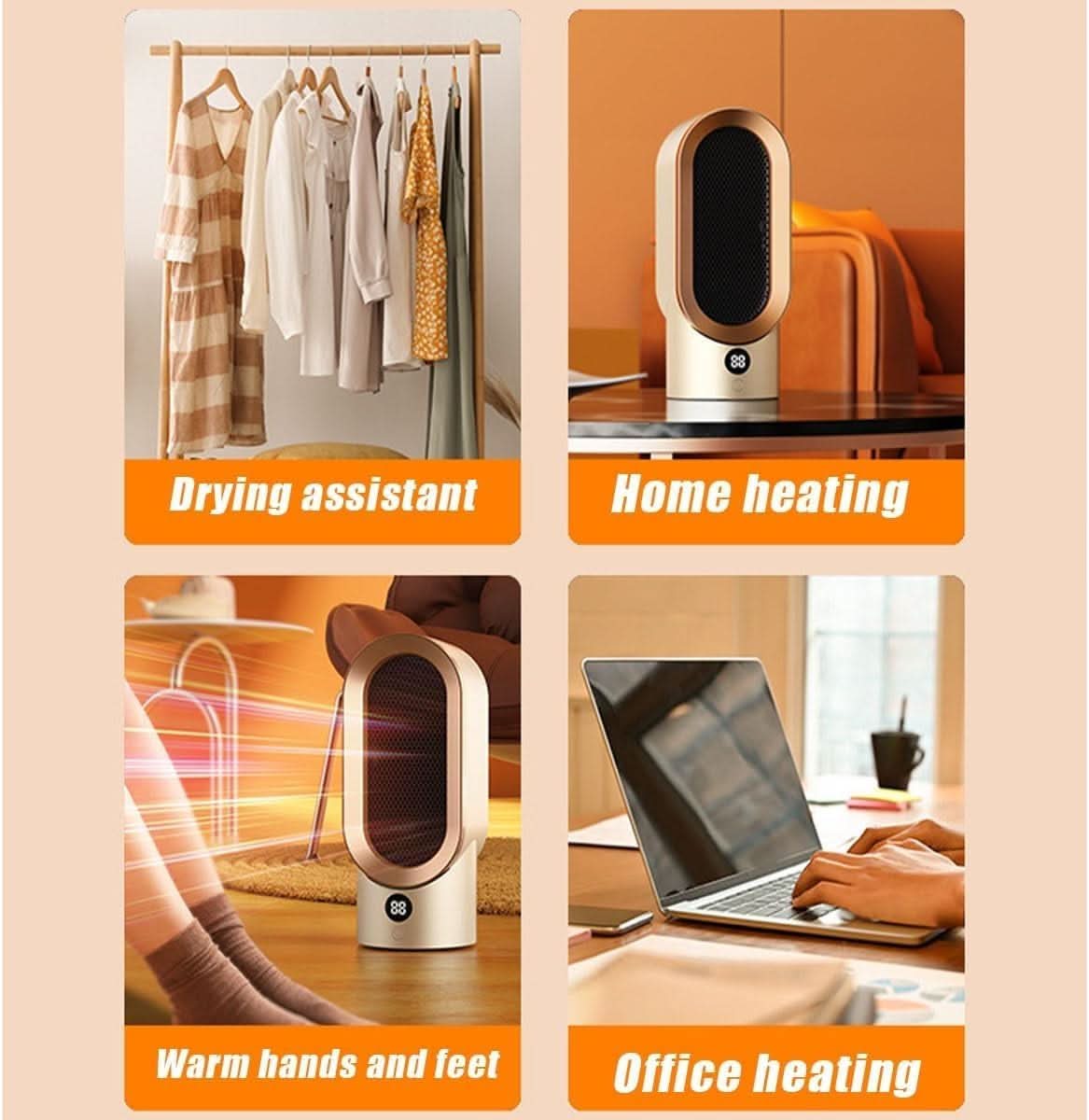 Electric Heaters, Portable Heater 800 W – image 8