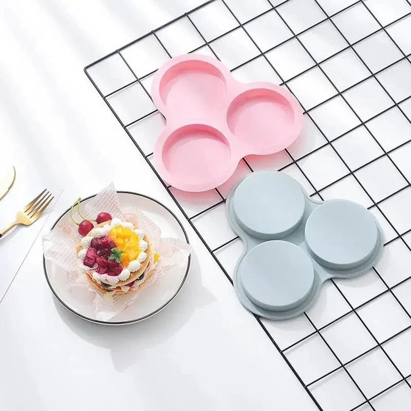 Silicone Egg Mould for Air Fryer, 3 Cavity Egg Moulds for Oven and Microwave, Air Fryer Accessories_02