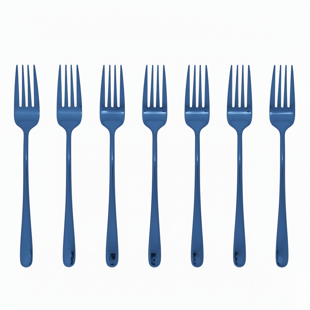 Fork Set, Dinner Forks with Mirror Polished Finish, Stainless Steel Cutlery in 8 Colours, Tableware_10