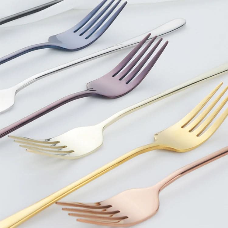 Fork Set, Dinner Forks with Mirror Polished Finish, Stainless Steel Cutlery in 8 Colours, Tableware_04