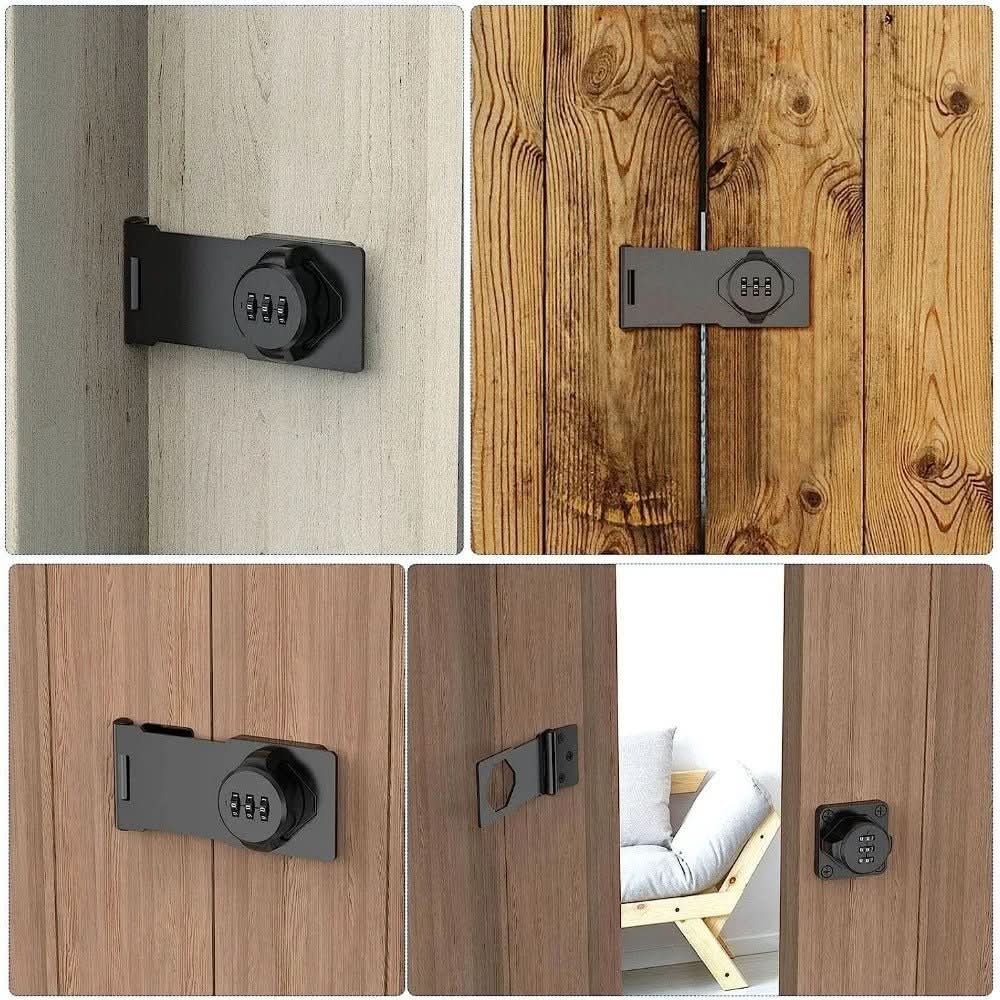 Cupboard Lock for Drawers and Safes, Zinc Alloy Combination Lock – image 4