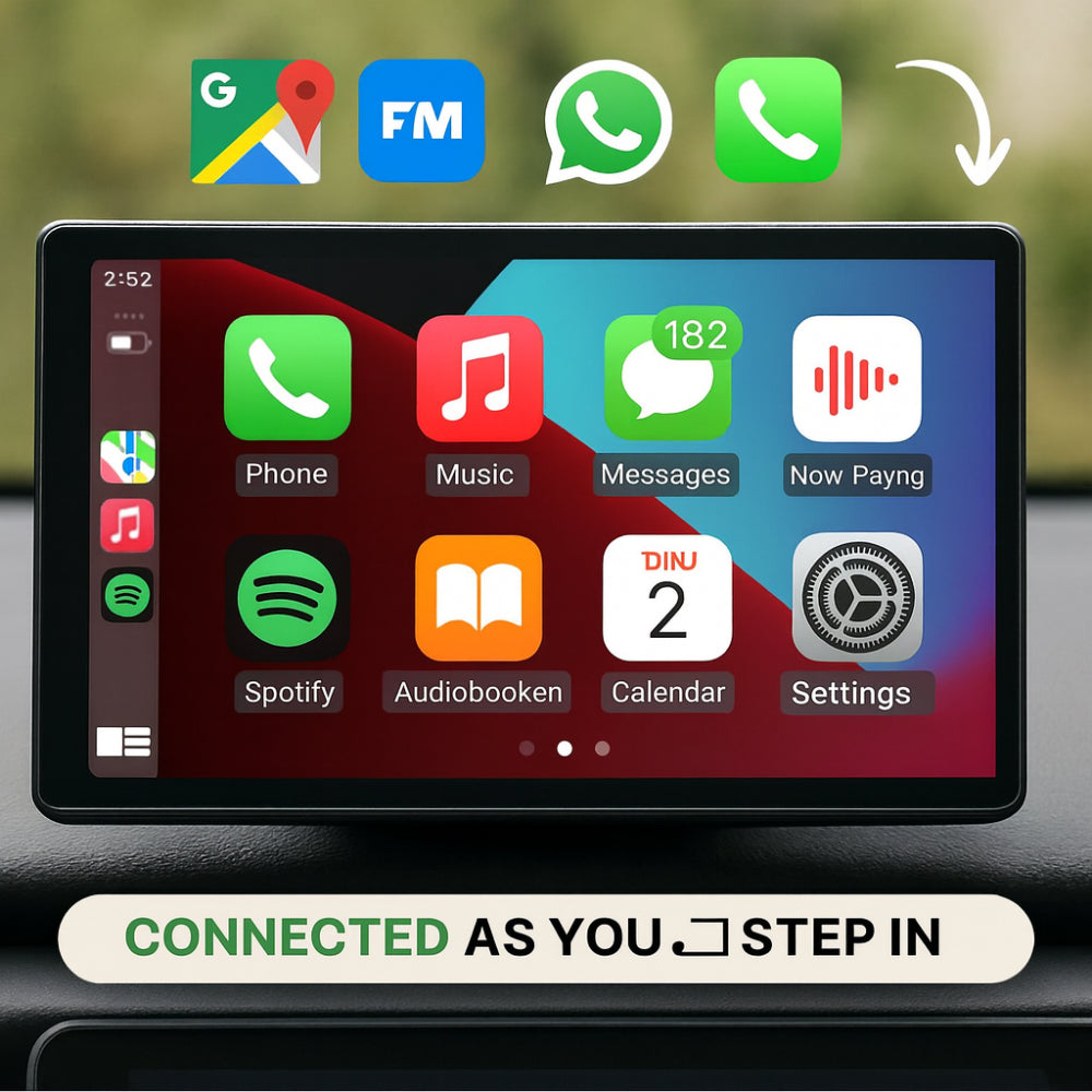 Smart Drive | Wireless CarPlay & Android Auto Adapter with Touchscreen Display | Seamless Connectivity for Enhanced In-Car Experience 2
