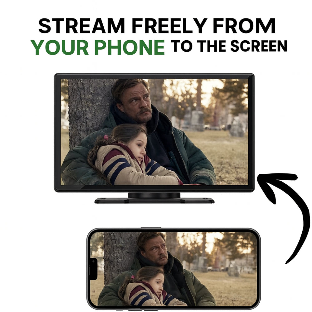Smart Drive | Wireless CarPlay & Android Auto Adapter with Touchscreen Display | Seamless Connectivity for Enhanced In-Car Experience 5