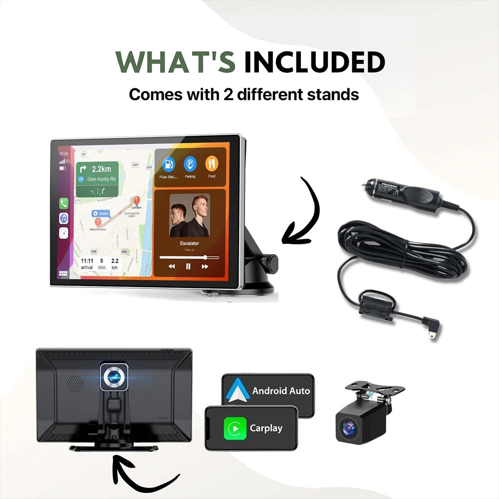 Smart Drive | Wireless CarPlay & Android Auto Adapter with Touchscreen Display | Seamless Connectivity for Enhanced In-Car Experience 6