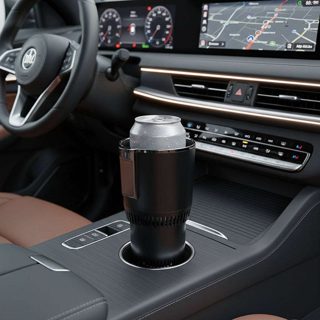 Smart Temperature Control Cup | Portable Heated & Cooling Beverage Cup for Perfect Drinks