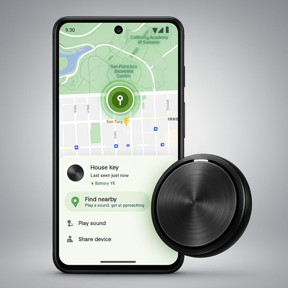 Smart Tracker | Bluetooth Tracker with Real-Time Alerts | Compact Key Finder Tags for Effortless Item Tracking