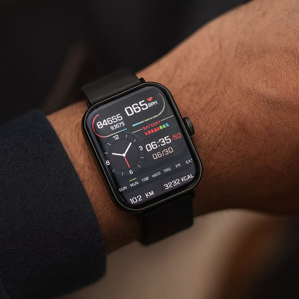 Smartwatch Health Tracker | Bluetooth Calling & Activity Monitoring | Stylish Design for Daily Wellness 0