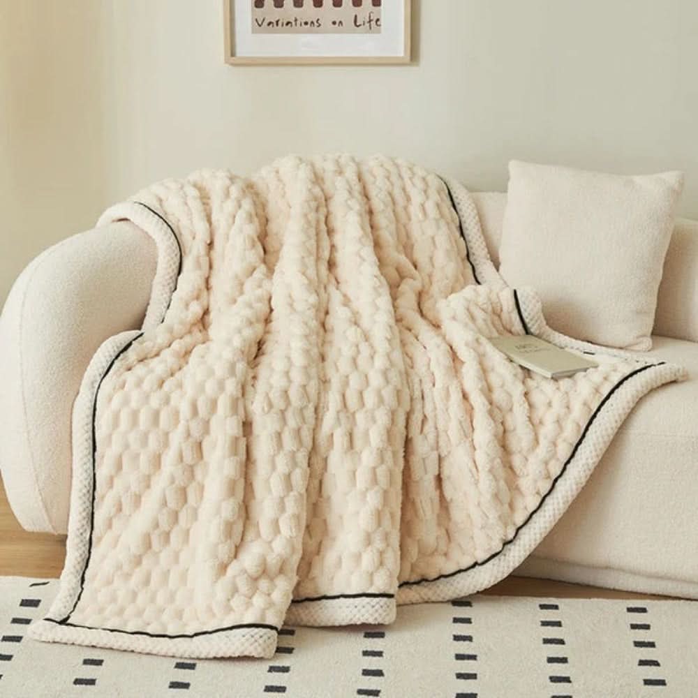 Sherpa Fleece Throw Blanket, Sofa Throws, Faux Fur Throw, Soft Fleece Blanket for Winter and Summer, Travel Blanket_00
