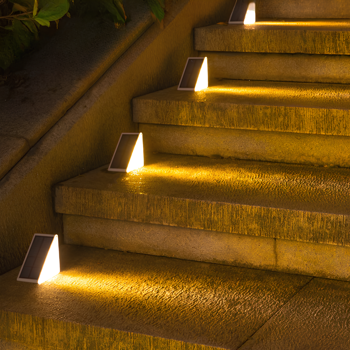 Solar Step Lights | LED Outdoor Stair Lights with Weather Resistance | Easy Installation for Safety and Ambiance 2