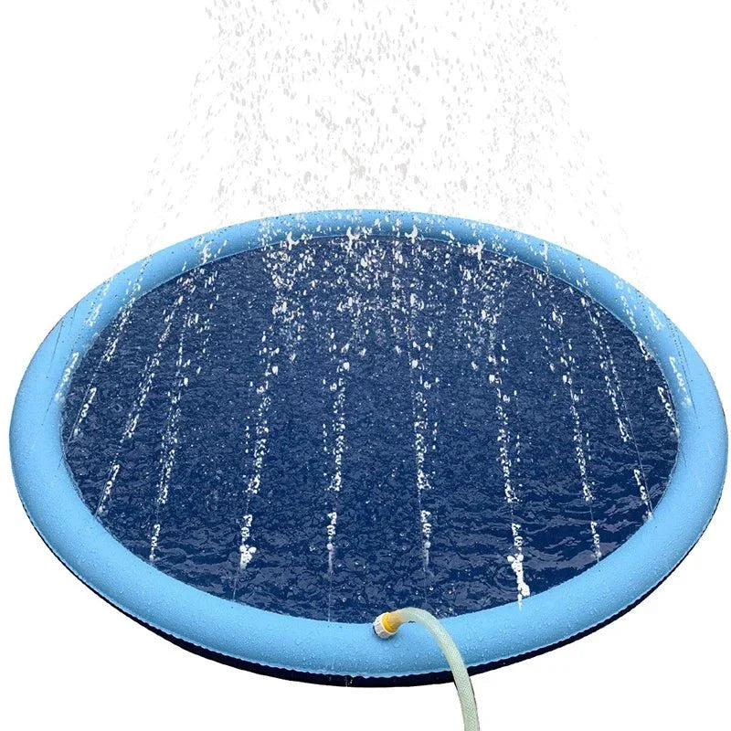 SplashZone | Interactive Dog Splash Pad with Built-in Sprinklers | Portable Cooling Fun for Hot Summer Days