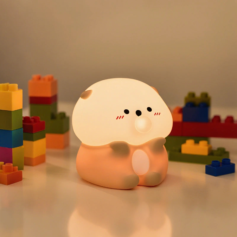 SqueezeBuddies | Night Light with Adjustable Brightness & Sleep Timer | Portable Relaxation Companion for Any Room 12