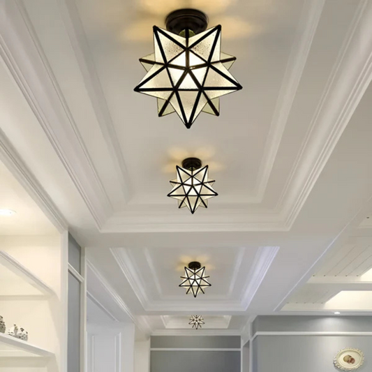 StellarGlow | Elegant Modern Star-Shaped LED Ceiling Light Fixture 0