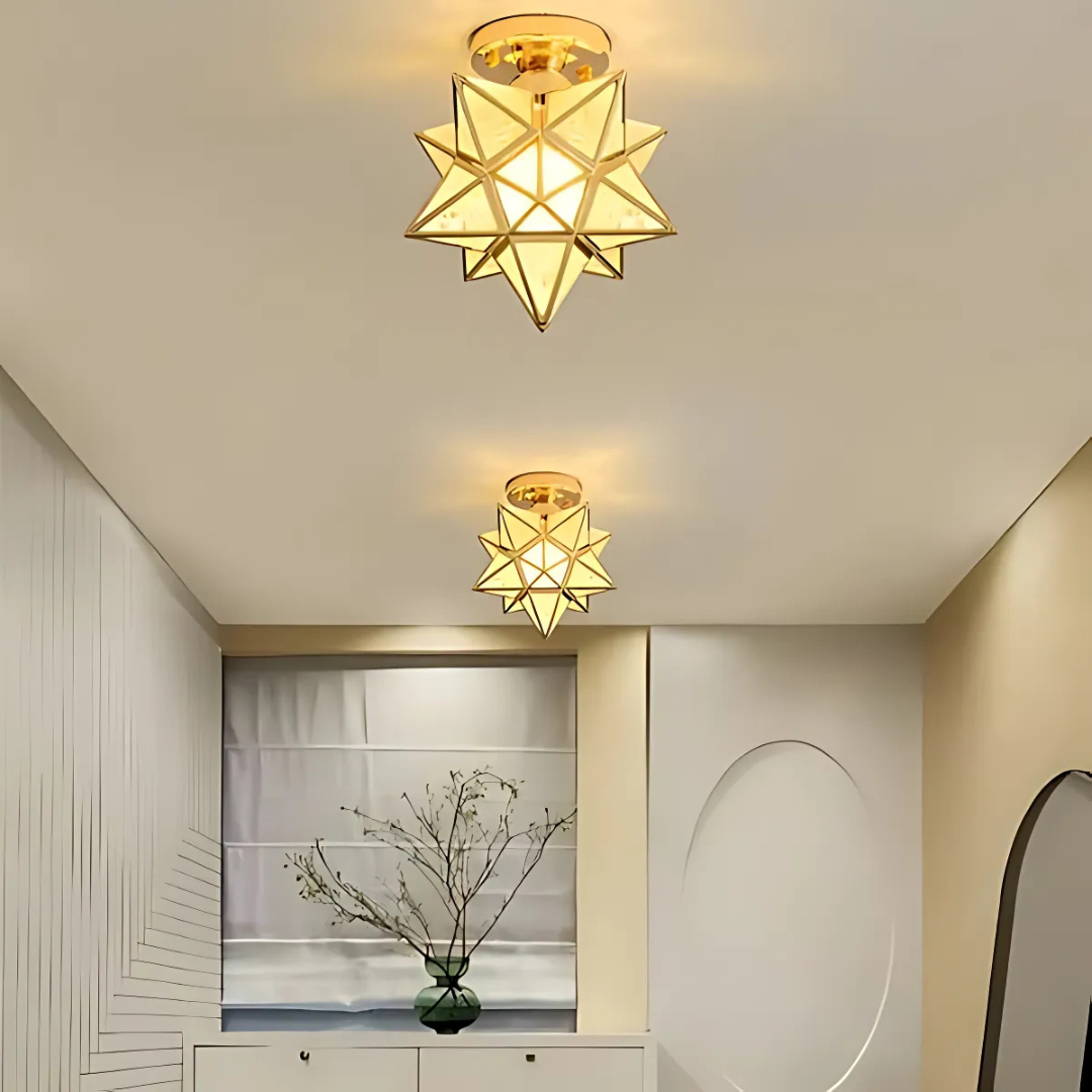 StellarGlow | Elegant Modern Star-Shaped LED Ceiling Light Fixture 1