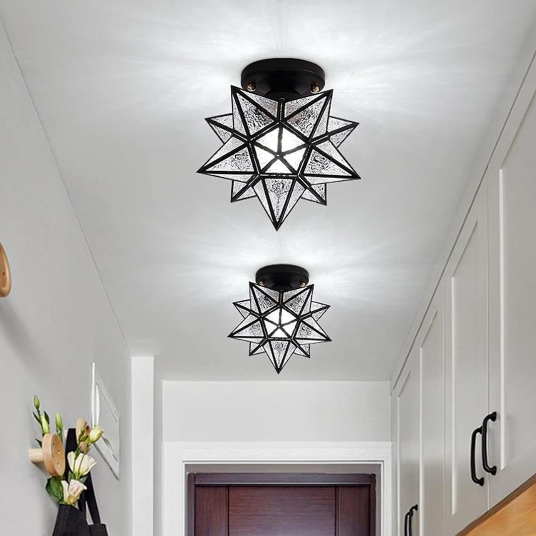 StellarGlow | Elegant Modern Star-Shaped LED Ceiling Light Fixture 5