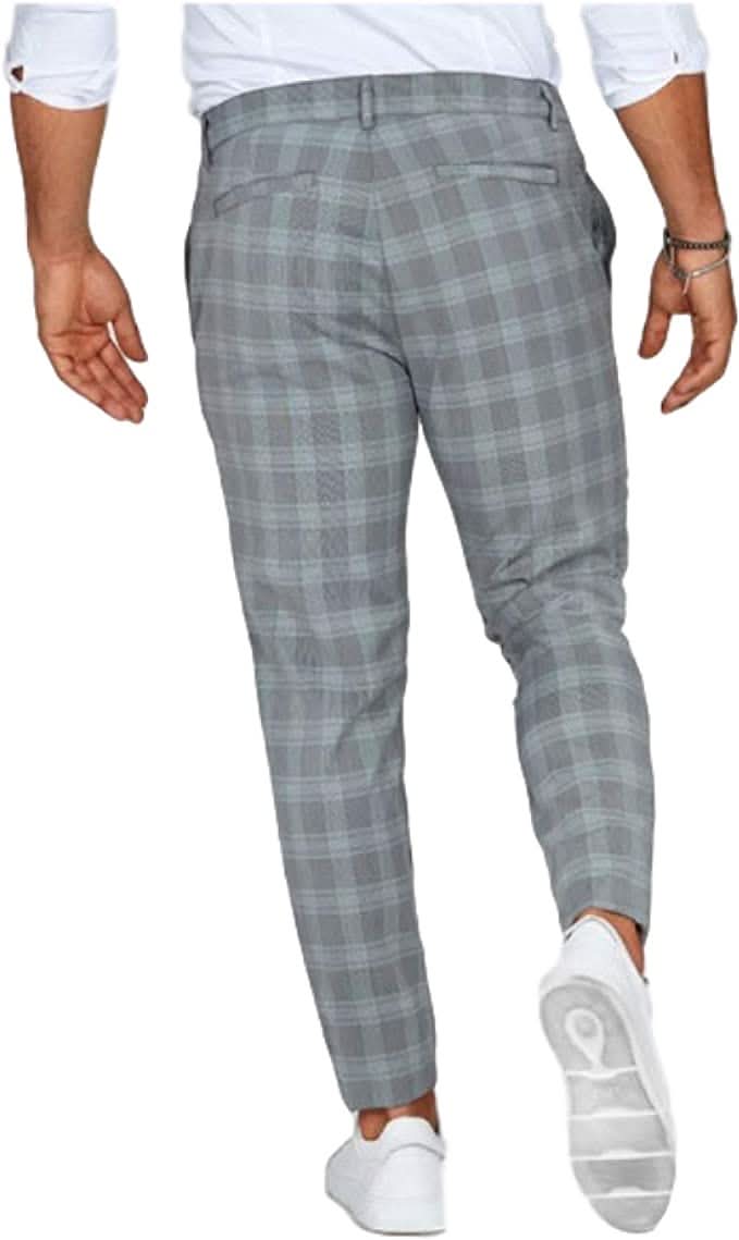 Mens Trousers, Chino Trousers Men Slim Fit, Mens Chinos with Stretch – image 9